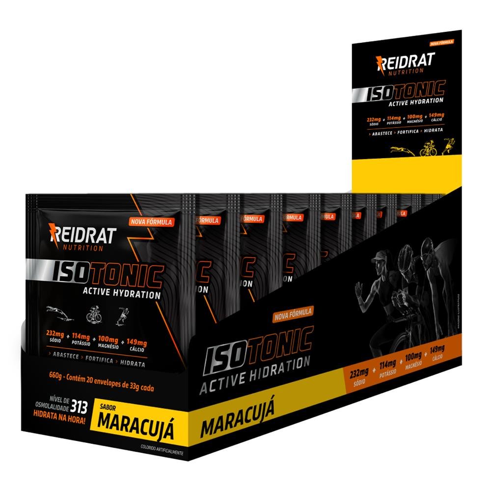 Isotonico (Display 20 unidades X 33g) - Maracujá