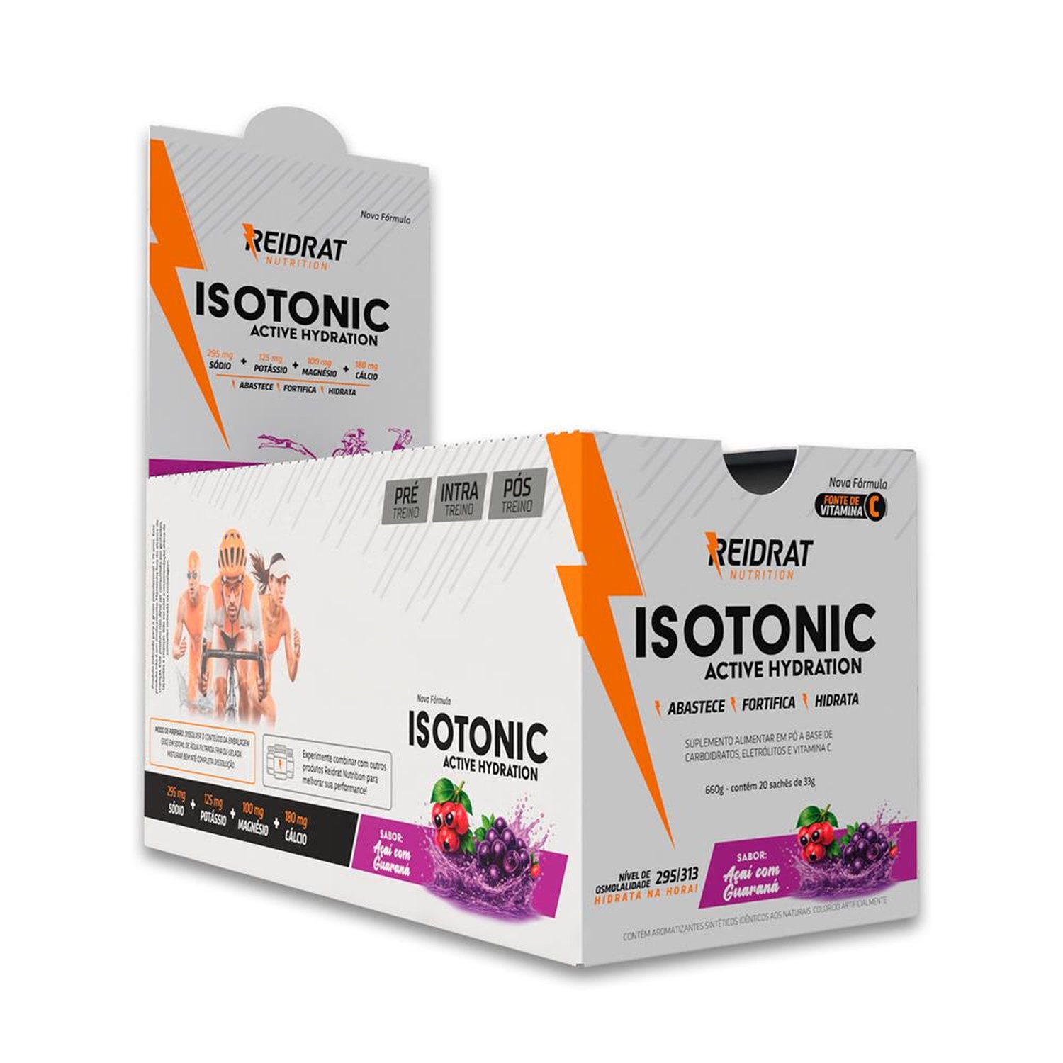 Isotonico (20 Sachês X 33G) - Guaraná Com Açaí