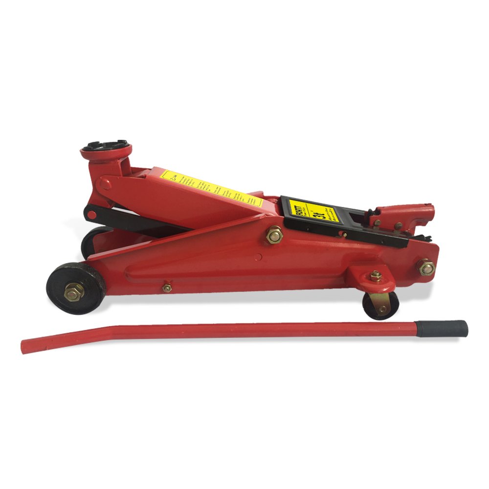 Macaco Hidraulico Jacare 3 Ton Fortt Vermelho - Mhj001-3Ton