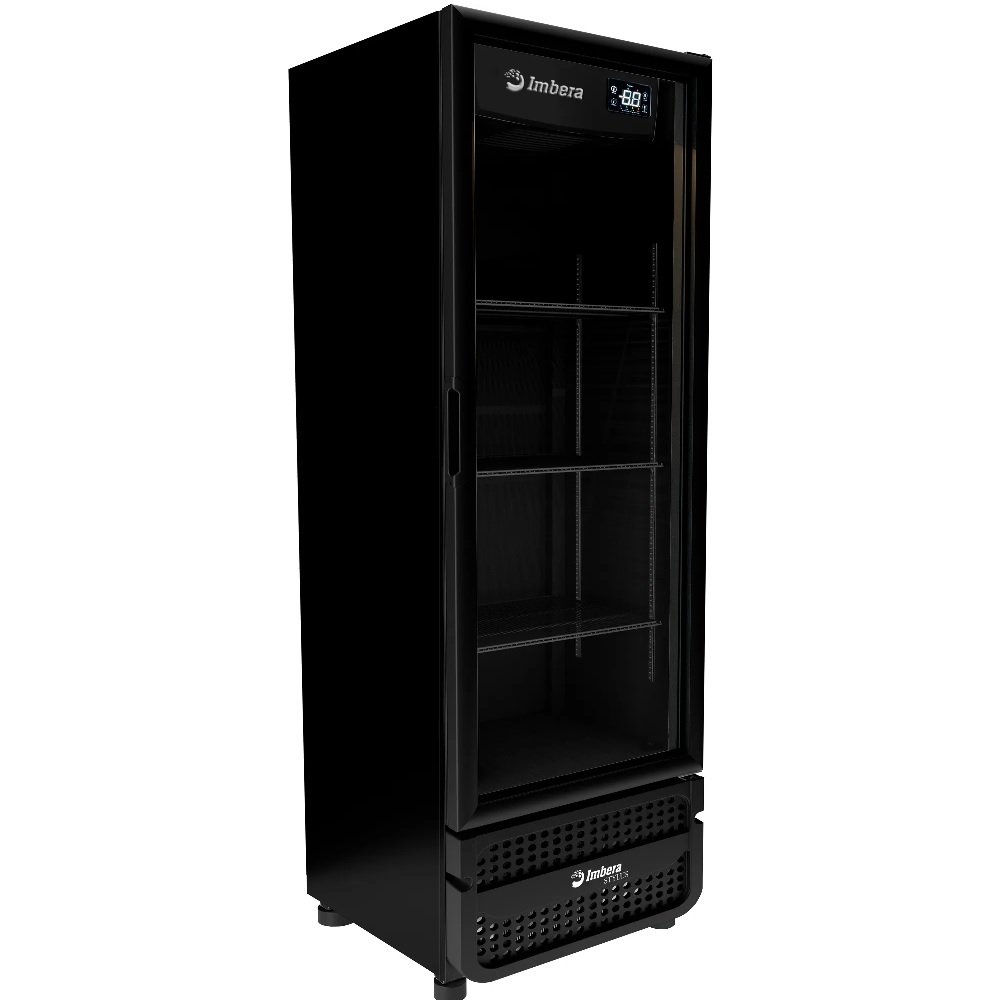 Cervejeira Imbera 569 Litros Porta De Vidro Full Black Ccv355 - 127V