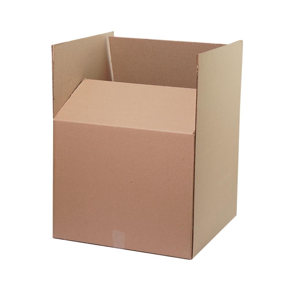 Caixa Para Mudança Reforçada E3 Embalagens Tamanho M - Pacote com 10 Unidades - Medidas Internas 50x50x40 cm - Código 10141510