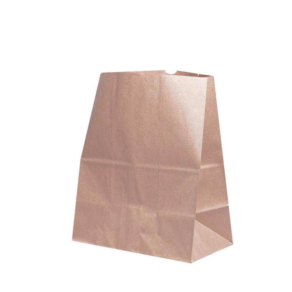 Saco de Papel Kraft E3 Embalagens - Pacote com 100 Unidades - Medidas 27x16,5x34 cm ¿ Código 101619100