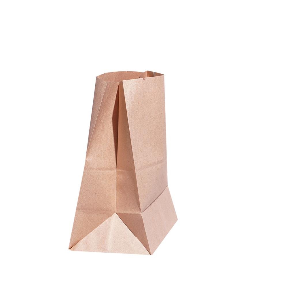 Saco de Papel Kraft E3 Embalagens - Pacote com 100 Unidades - Medidas 27x16,5x34 cm ¿ Código 101619100