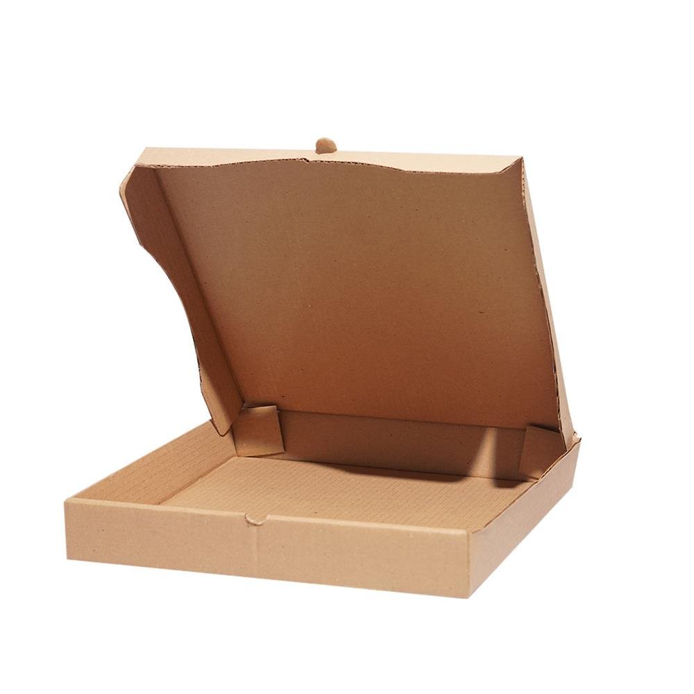Caixa Quadrada Para Pizzas E3 Embalagens - Pacote com 150 Unidades - Medidas Internas 35x35x5 cm - Código 153535150