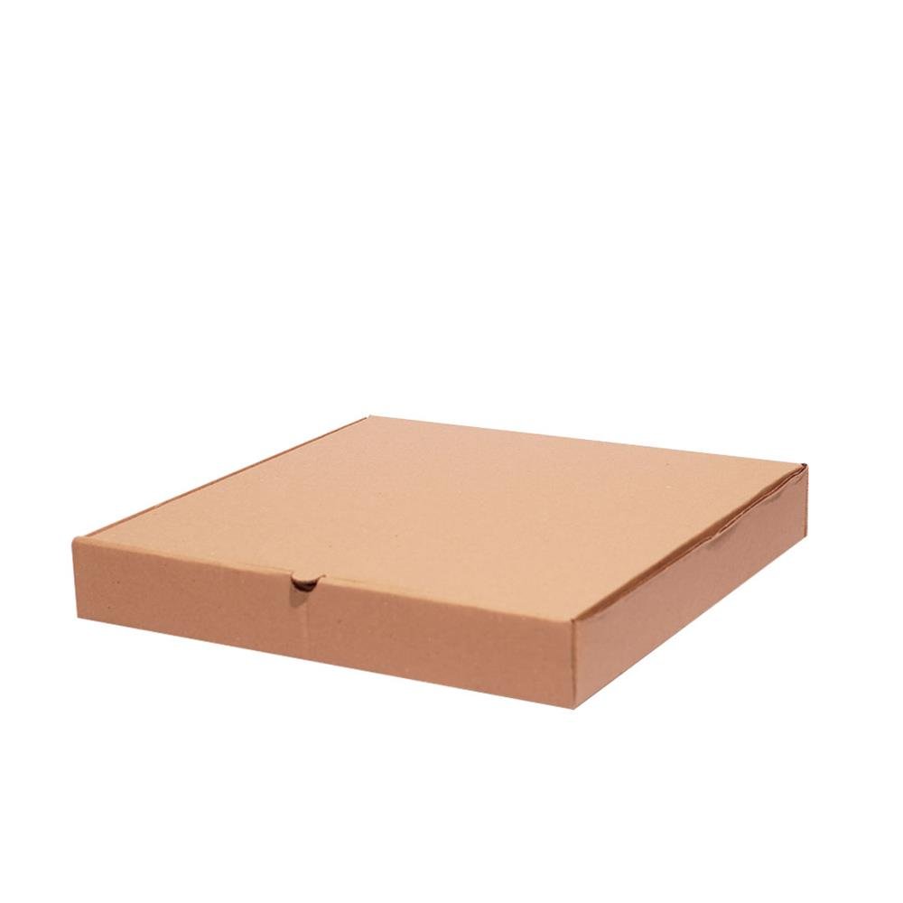 Caixa Quadrada Para Pizzas E3 Embalagens - Pacote com 150 Unidades - Medidas Internas 35x35x5 cm - Código 153535150