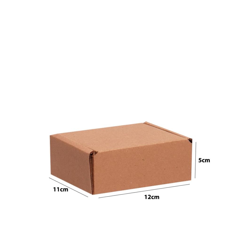 Caixa Para Correspondência E3 Embalagens - Pacote com 50 Unidades - Medidas Internas 12x11x5 cm - Código 5139850