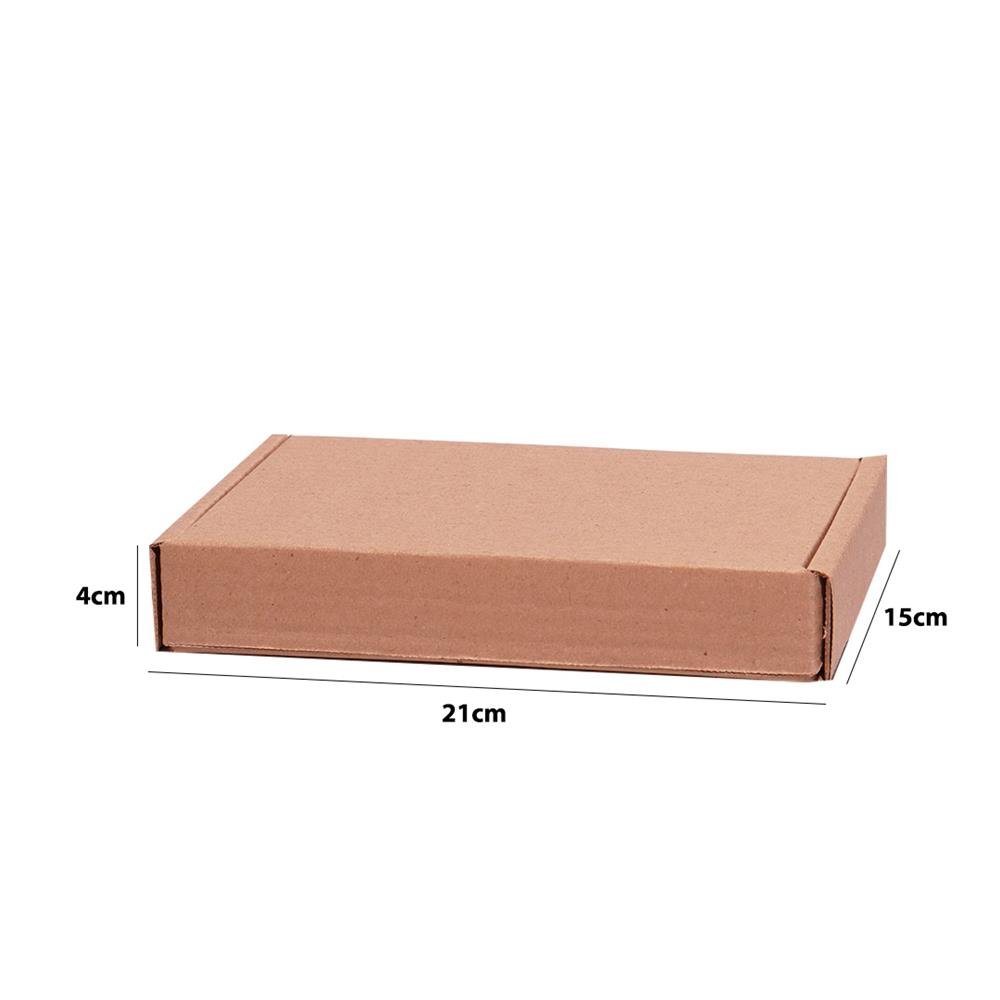 Caixa Mini Envios Para Correspondência E3 Embalagens - Pacote com 50 Unidades - Medidas Internas 21x15x4 cm - Código 5160750