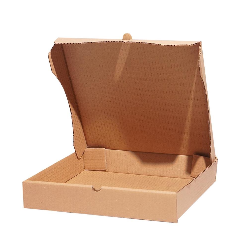 Caixa Quadrada Para Pizzas E3 Embalagens - Pacote com 50 Unidades - Medidas Internas 30x30x5 cm - Código 5303050