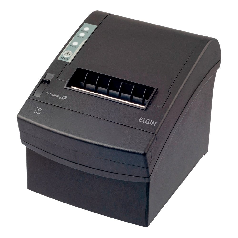 Impressora Térmica Elgin/Bematech Não Fiscal I8 USB, Com Guilhotina, Preto