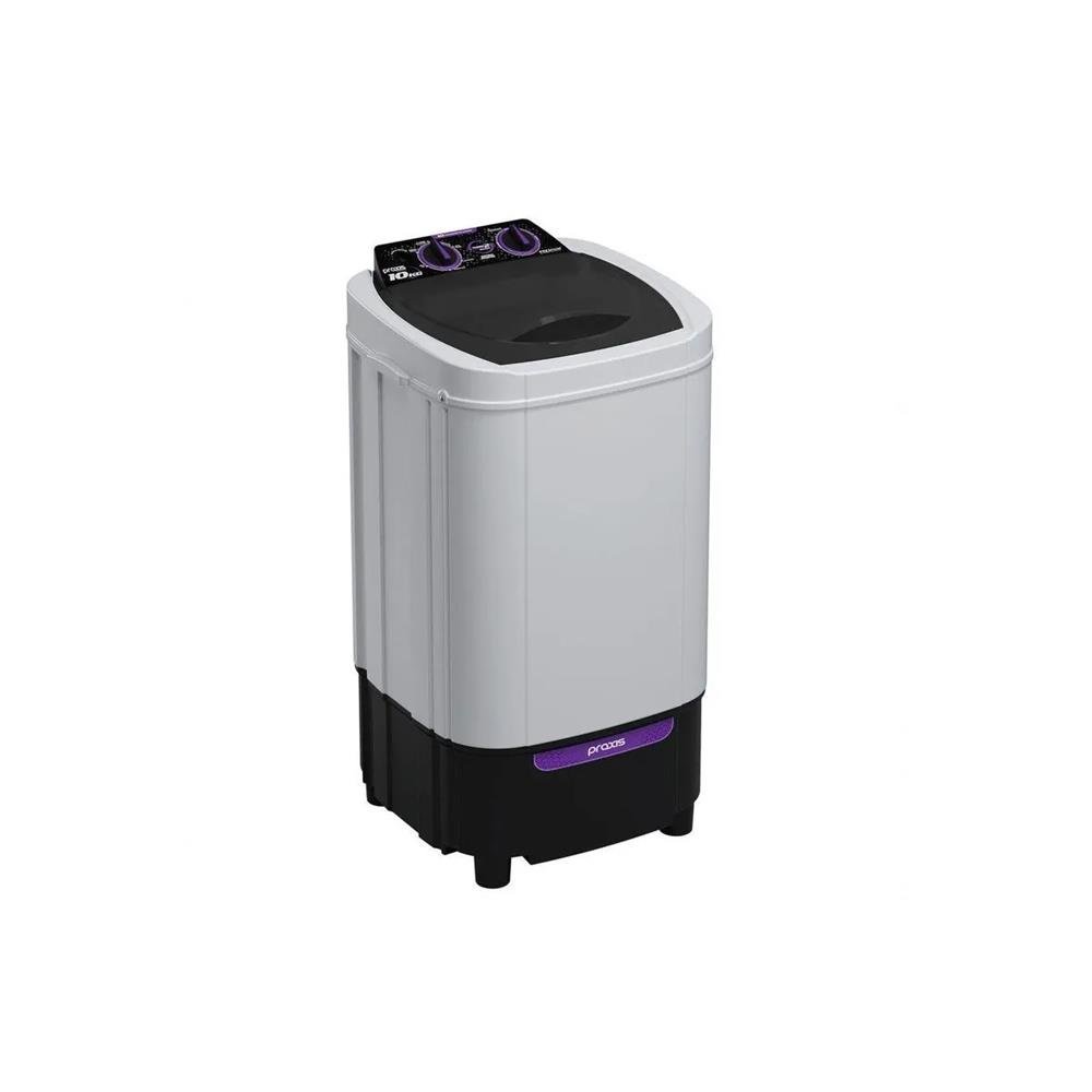 Máquina De Lavar Roupas 10 Kg Premium Controle De Dreno No Painel Praxis 127V