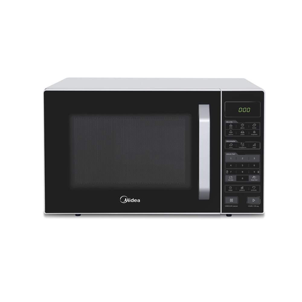 Microondas 35L Midea Branco/Preto 127V