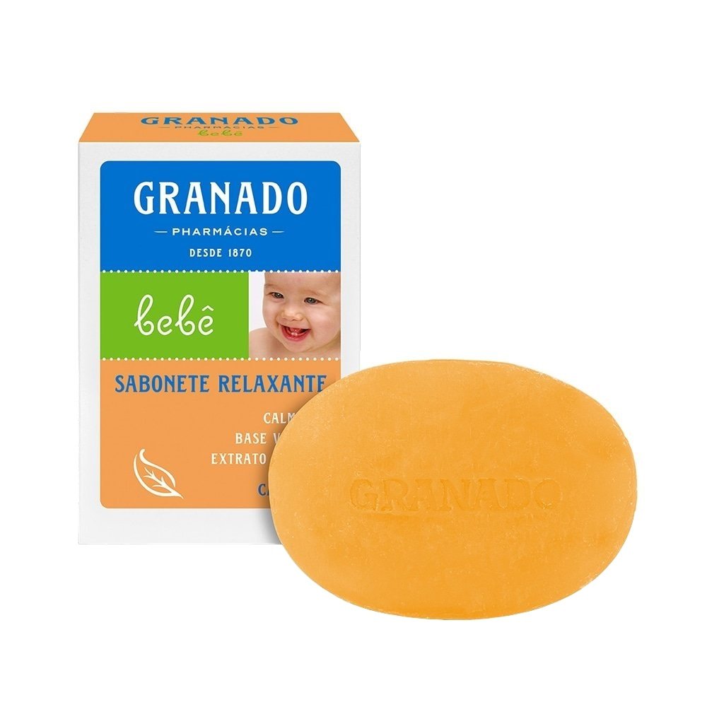 Sabonete Granado 90g Glicerina Bebê Camomila -Embalagem com 12 Unidades