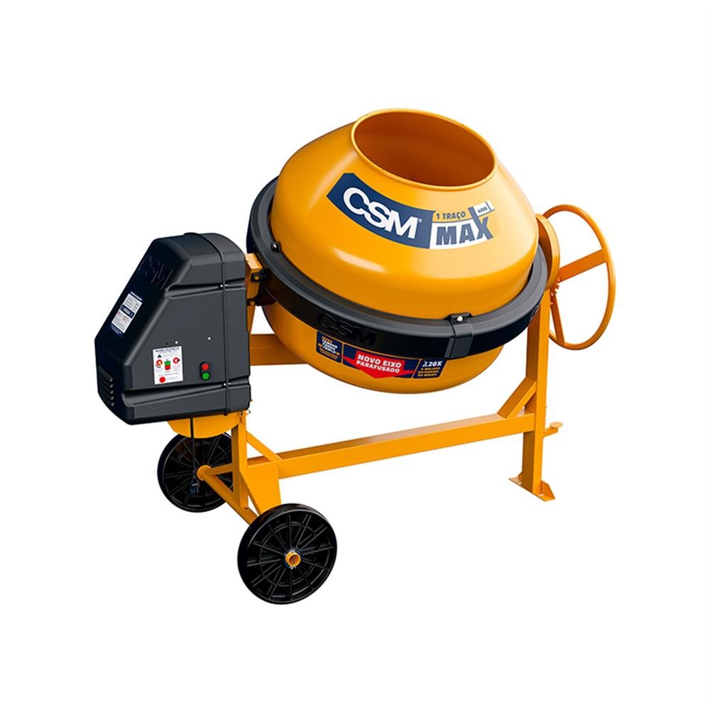 Betoneira 400L C/Motor Monofasico 220V Csm