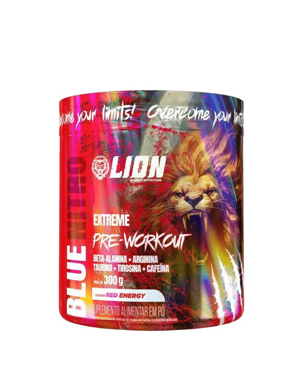 Pre Treino Blue Nitro Red Energy 300g
