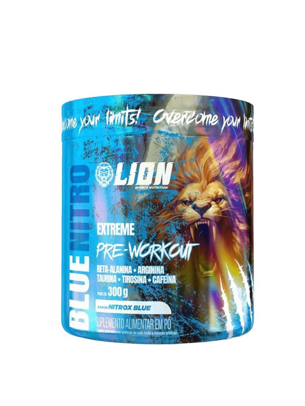 Pre Treino Blue Nitro Nitrox Blue 300g