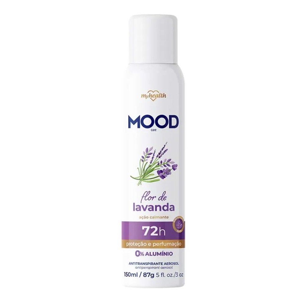 Desodorante Mood Aerossol Flor de Lavanda 72h 150ml