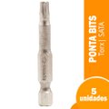 PONTA BITS TORX SATA 1/4P T20X50MM 5X1 SM