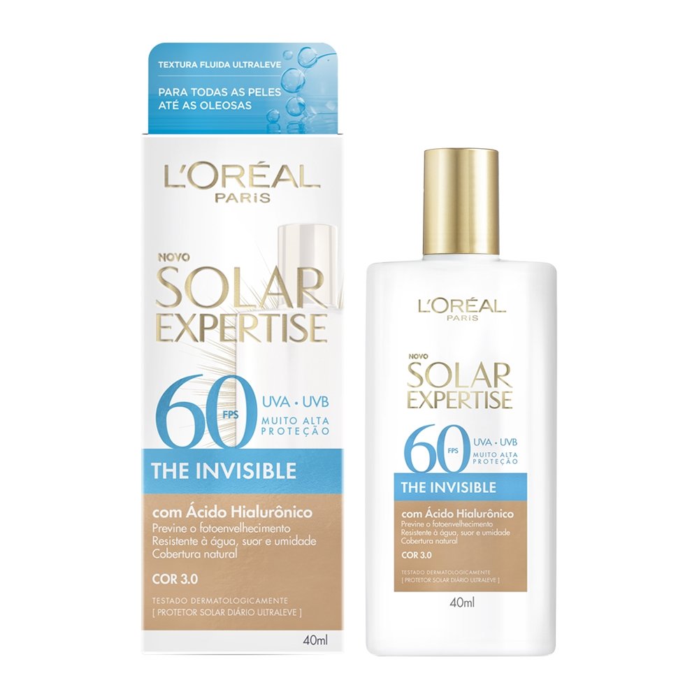 Protetor L'Oréal Expertise Fluido 3.0 FPS60 40ml