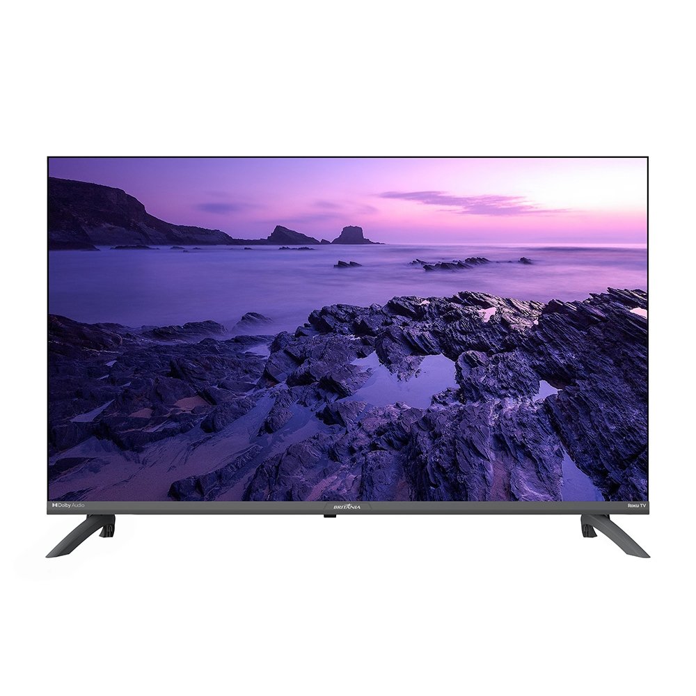 Smart TV LCD LED 40" Britânia BTV40E3ERSGB - Roku, Full HD, Dolby, com 3 HDMI, 2 USB
