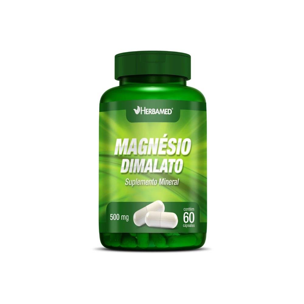 Magnesio Dimalato Com 60 Capsulas 400Mg