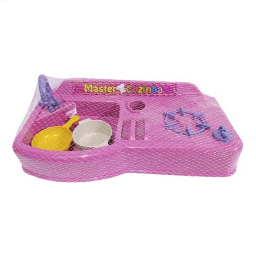 Fogao Master Cozinha Brinquedo 352s Amar 3 Peças