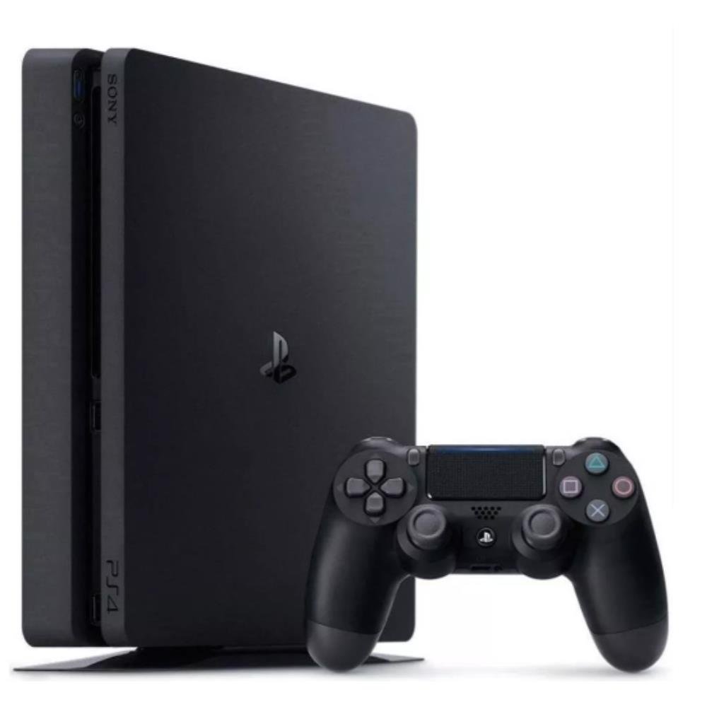 Sony Playstation 4 Slim 500gb Uncharted 4: A Thiefs End Bundle Cor Preto Onyx