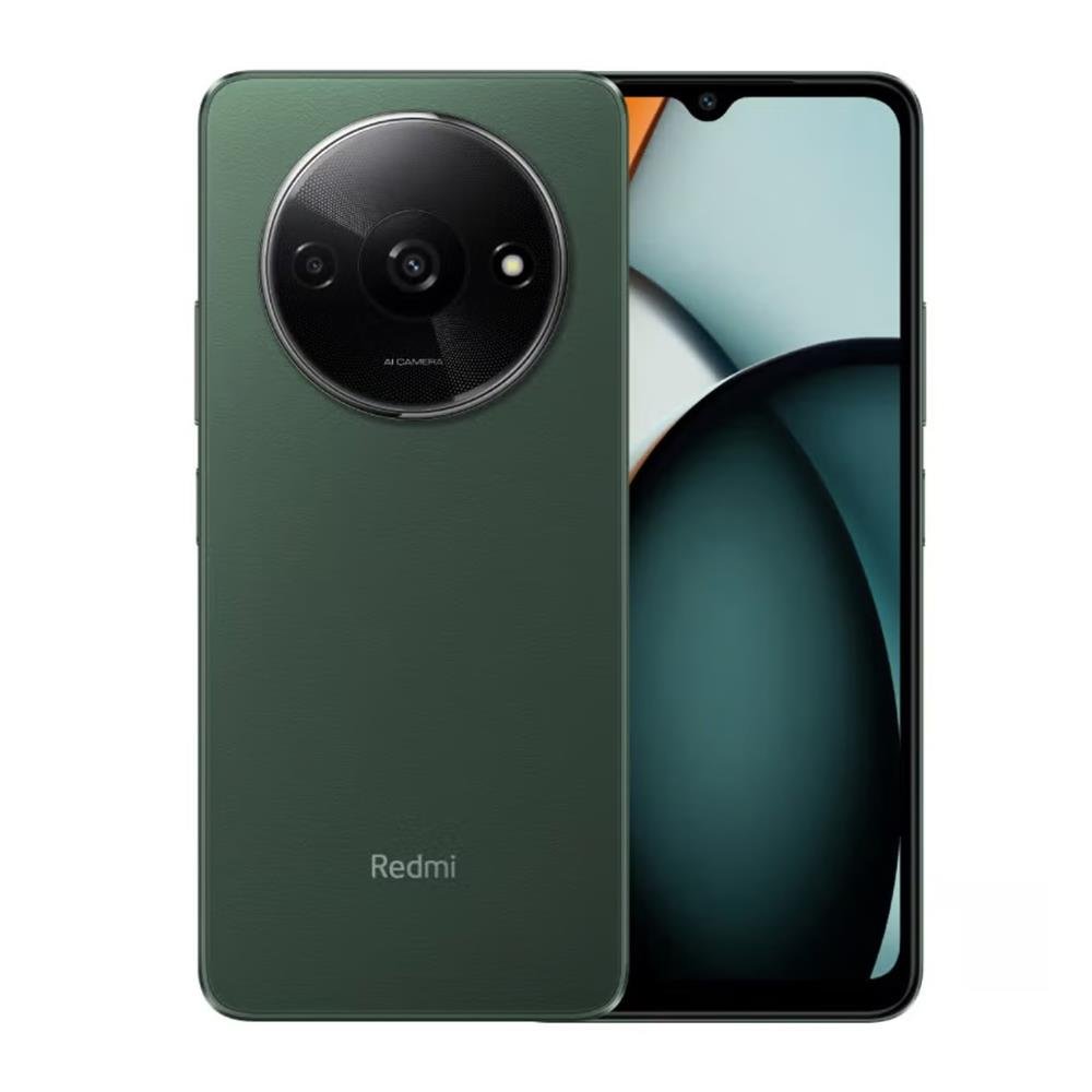 Smartphone Xiaomi Redmi A3 128GB 4GB RAM TELA 6,71" HD 90Hz Octa Core Bateria 5000mAh Forest Green