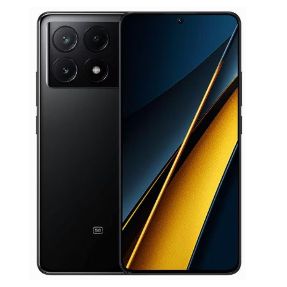 Xiaomi Poco X6 Pro 5G 512GB Tela 6,67 RAM 12GB Câmera Traseira Tripla Android 14 e Processador Octa-Core Preto