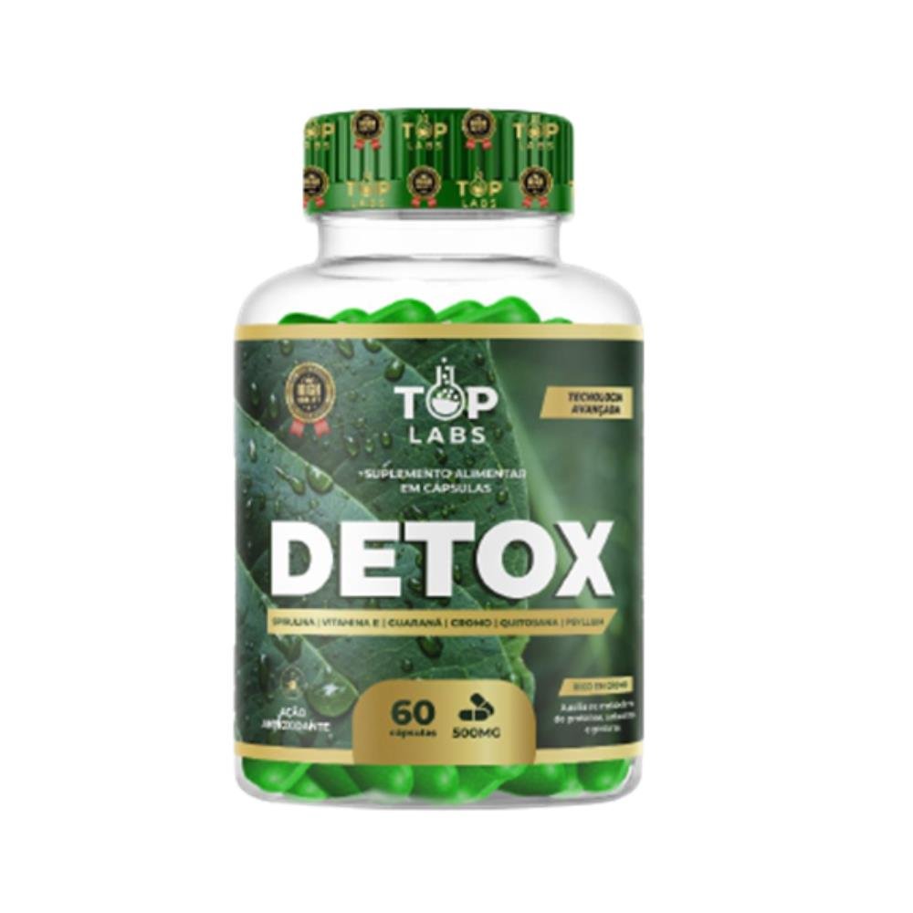 Detox Top Labs 60 Cápsulas