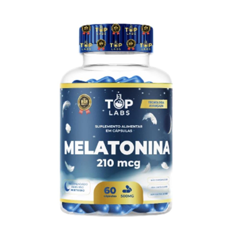 Melatonina Top Labs 60 Cápsulas