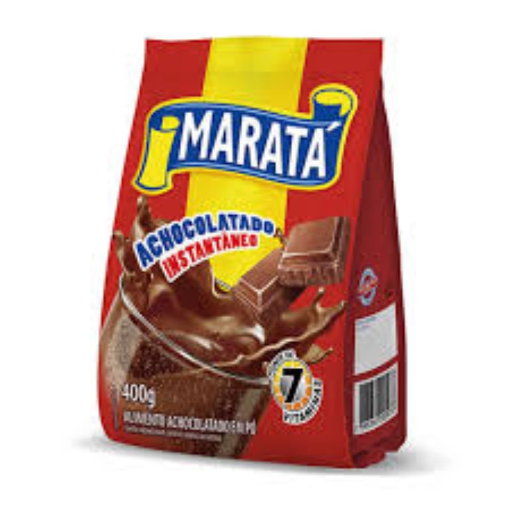Achocolatado Maratá Sachê 400g - Embalagem com 24 Unidades