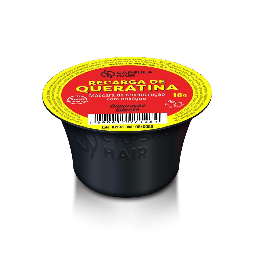 Display Cápsula Hair Recarga Queratina com 24 unidades