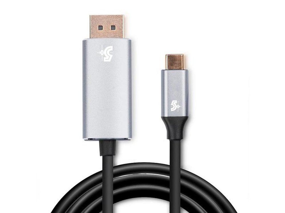 Cabo Usb-C Para Displayport 4k 1,8mt - 5+ (018-7451).