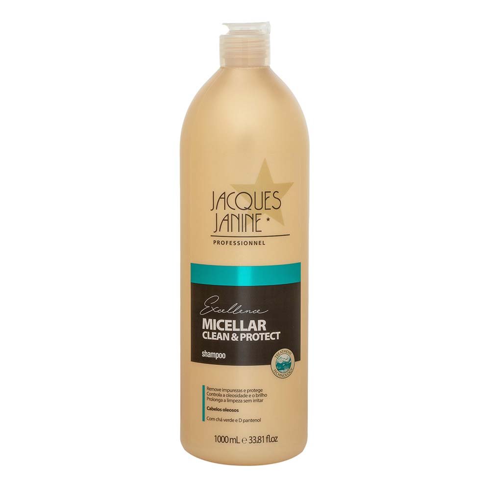 Shampoo Micellar Clean & Protect Jacques Janine Professionnel 1000ml