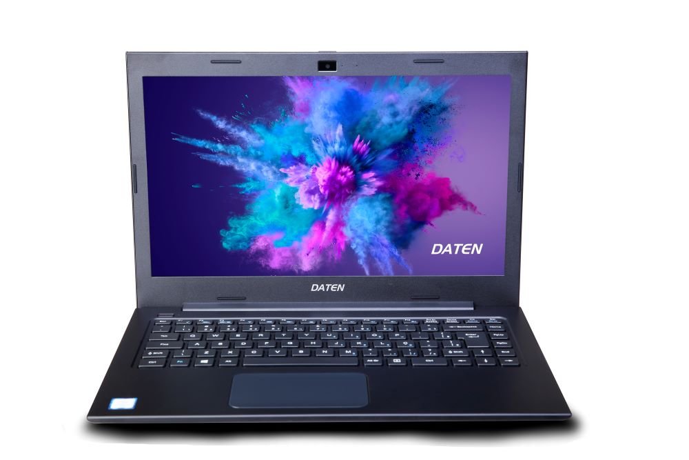 Notebook Daten DVIN-4, Core I5, 8GB, 1TB, Windows 10.