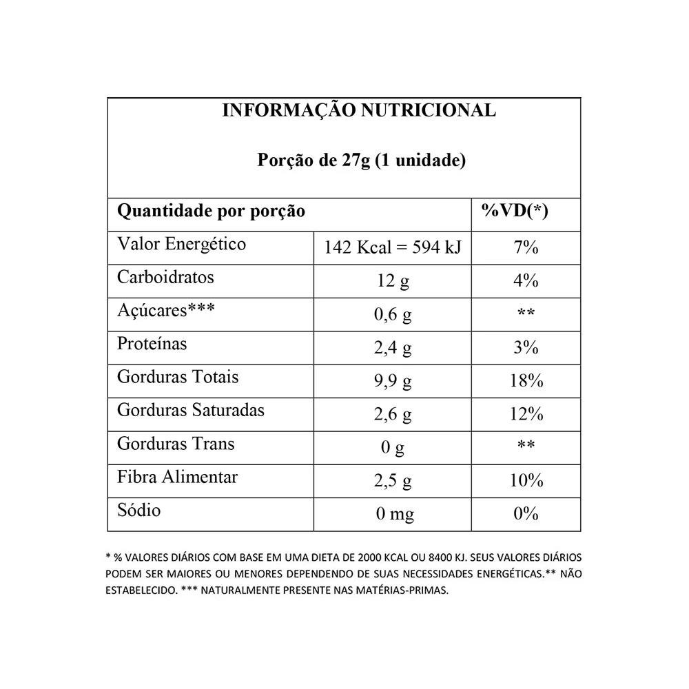 Barra Castanha com Pará+Cajú Zero 27g (Emb. contém 135 und de 27g)