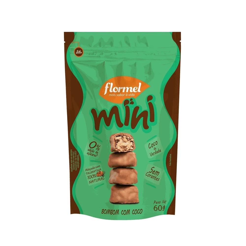 Mini Bombom Coco 60g (Emb. contém 16 und de 60g)
