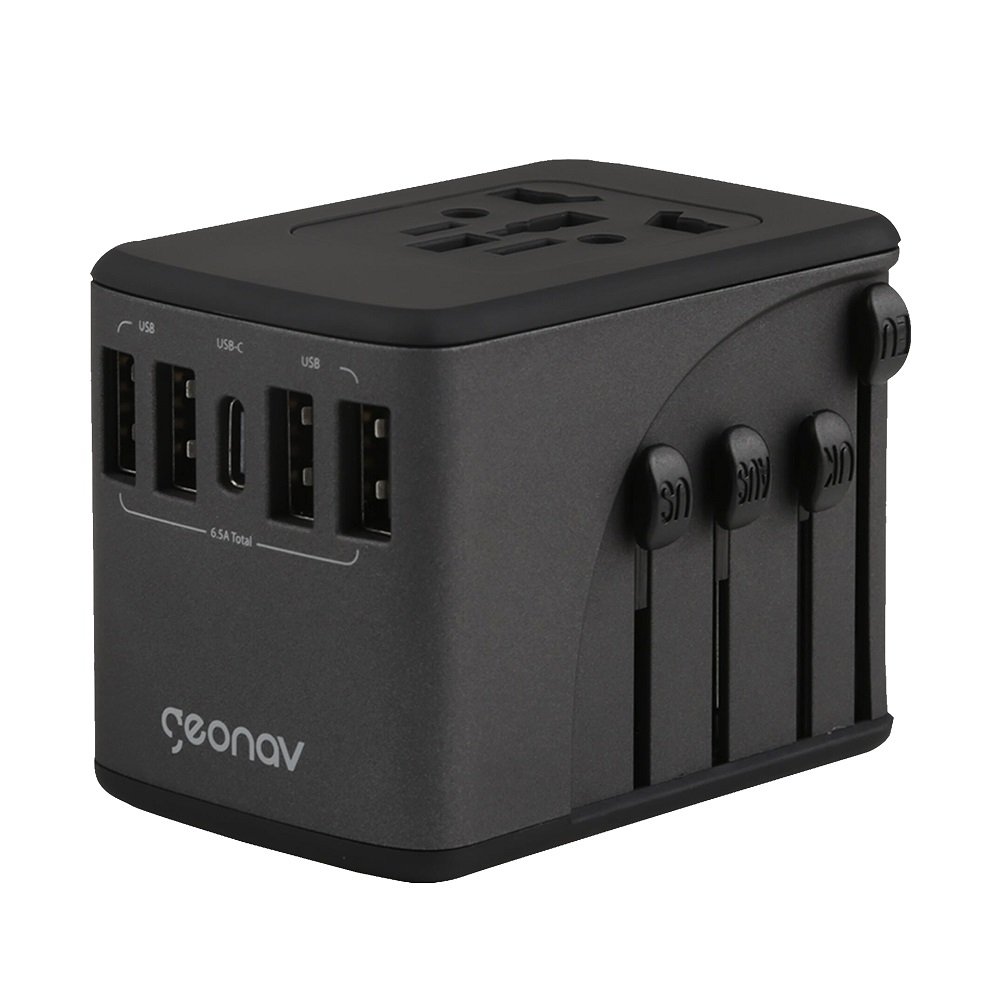 Carregador Adaptador de Viagem ¿ TLCH65BK - Geonav