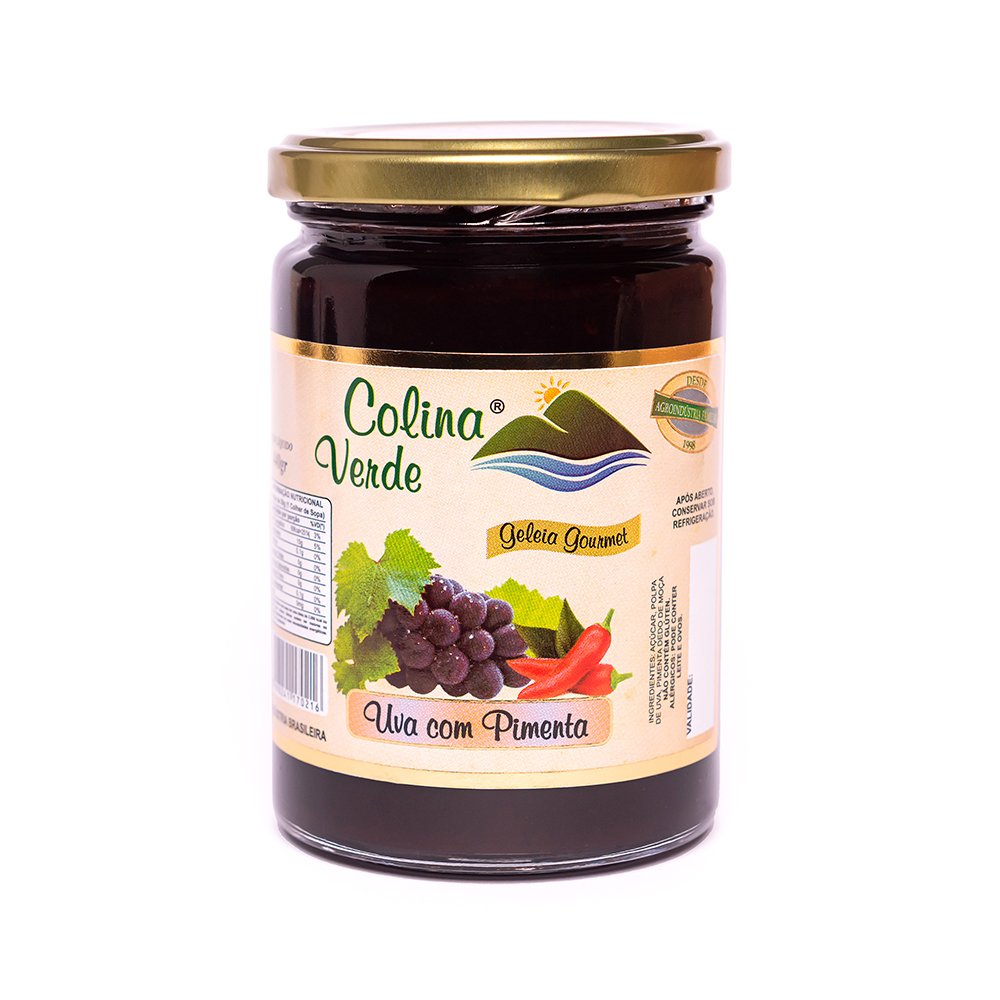 Geleia Gourmet de Uva com Pimenta 440g