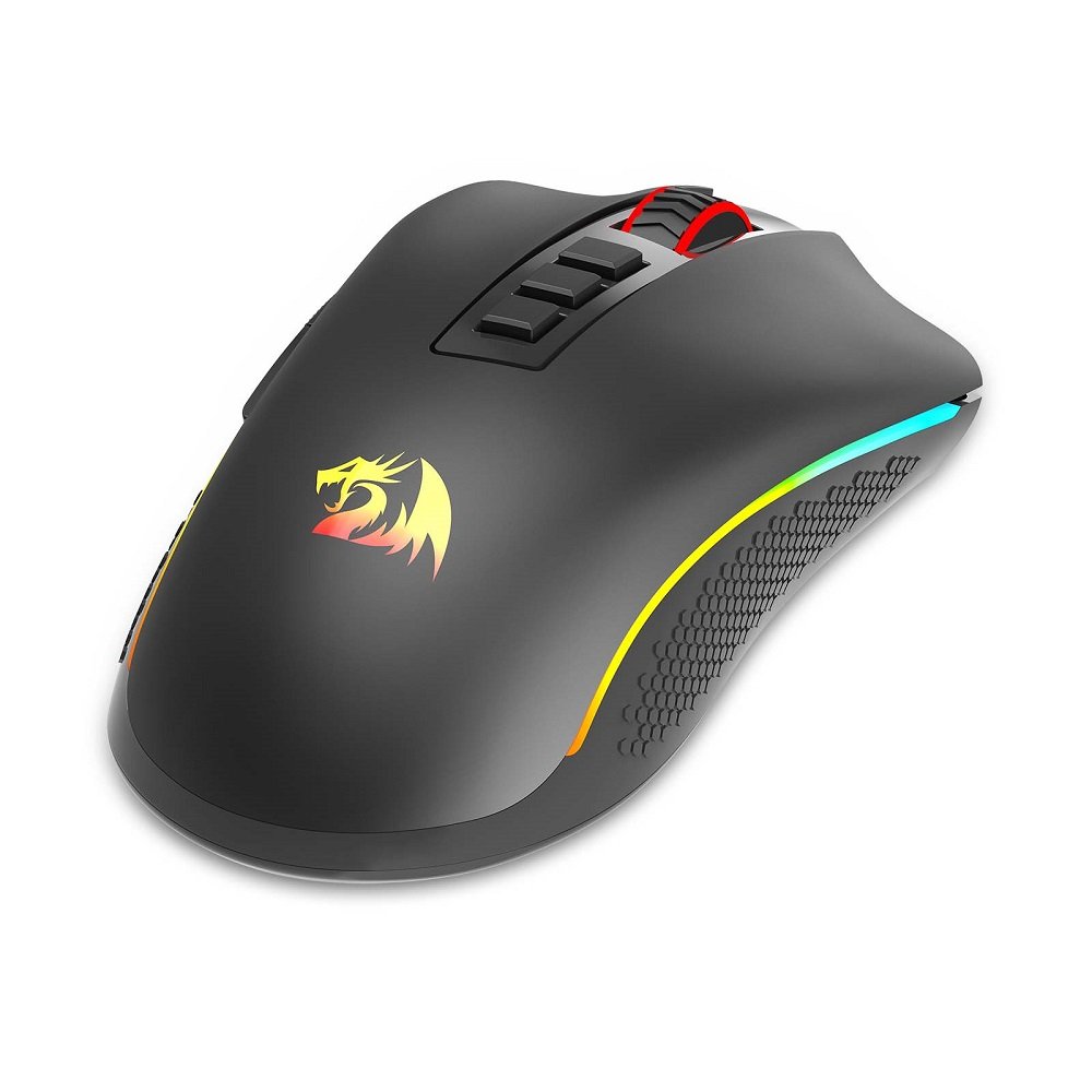 Mouse Gamer Sem Fio Cobra Pro 16.000dpi M711-Pro, Redragon