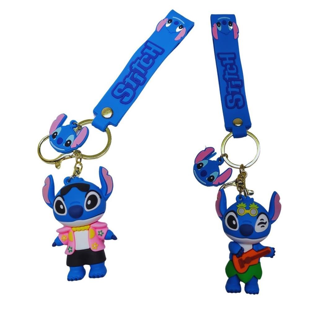 Chaveiro Divertido Stitch C/6