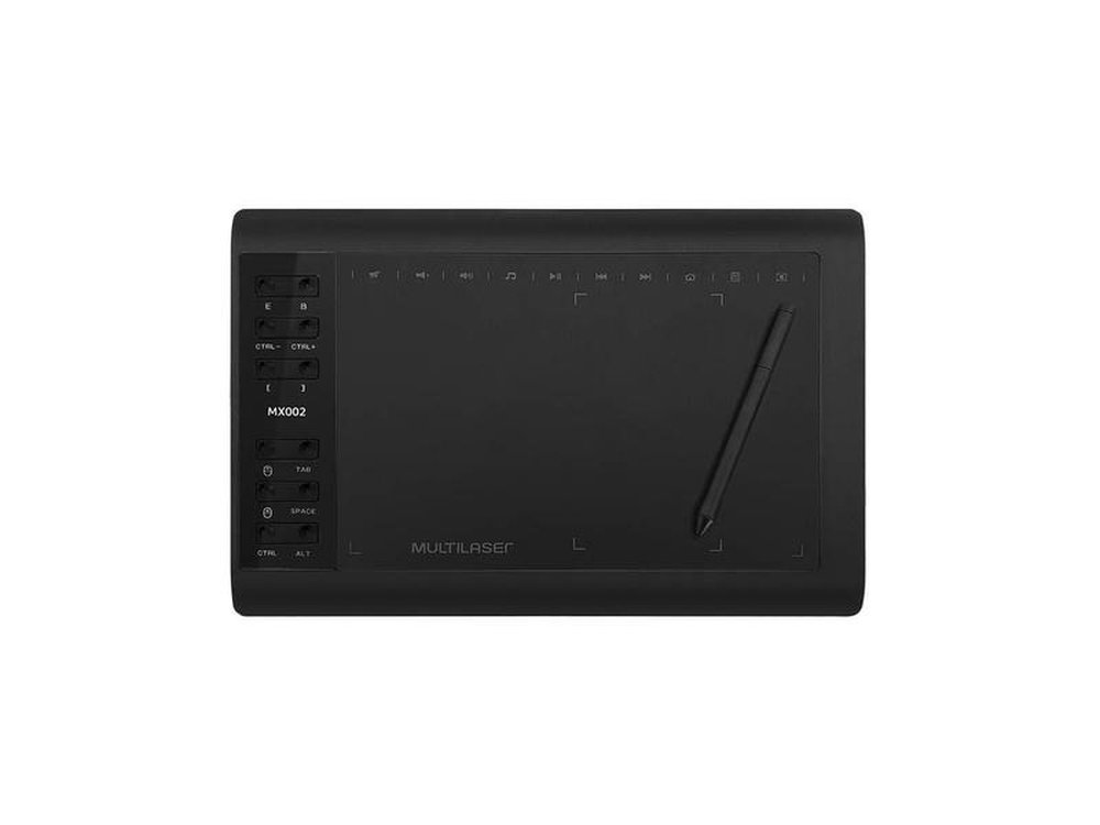 Mesa Digitalizadora Criativa Plus 10", Mx002, Multilaser