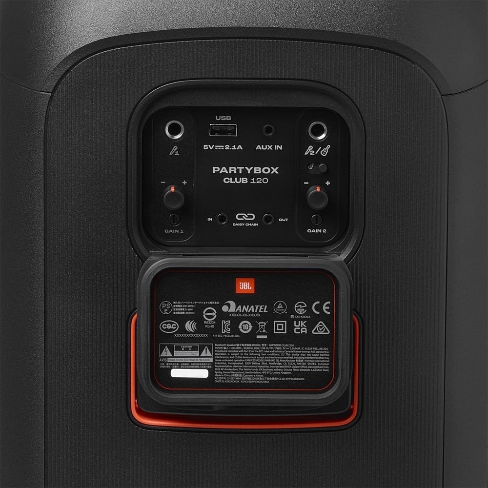 Caixa De Som JBL Partyboxclub120Br