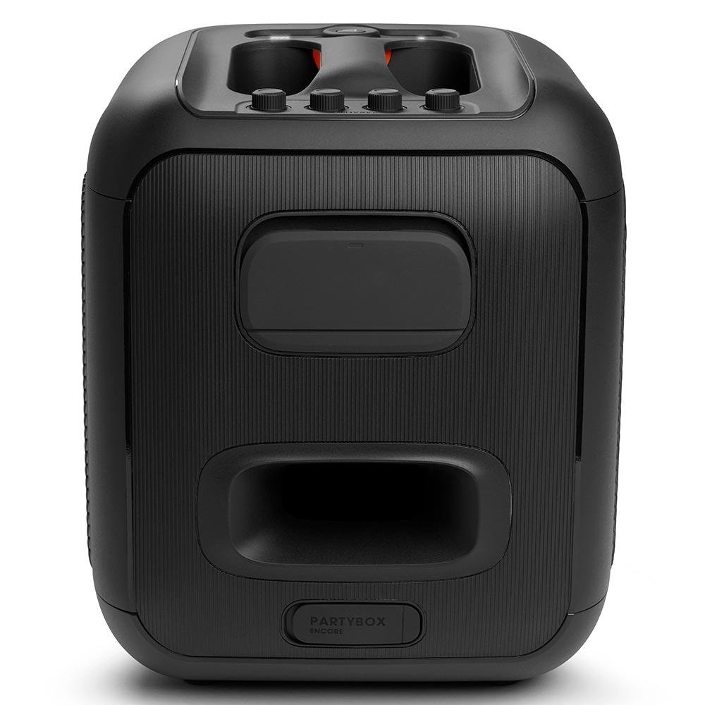 Caixa Acustica Jbl Partybox Encore, Com 2 Microfones Sem Fio, 100w Rms, Bluetooth, Bateria Recarregavel, Jblpbencore2micbr, Harman Jbl