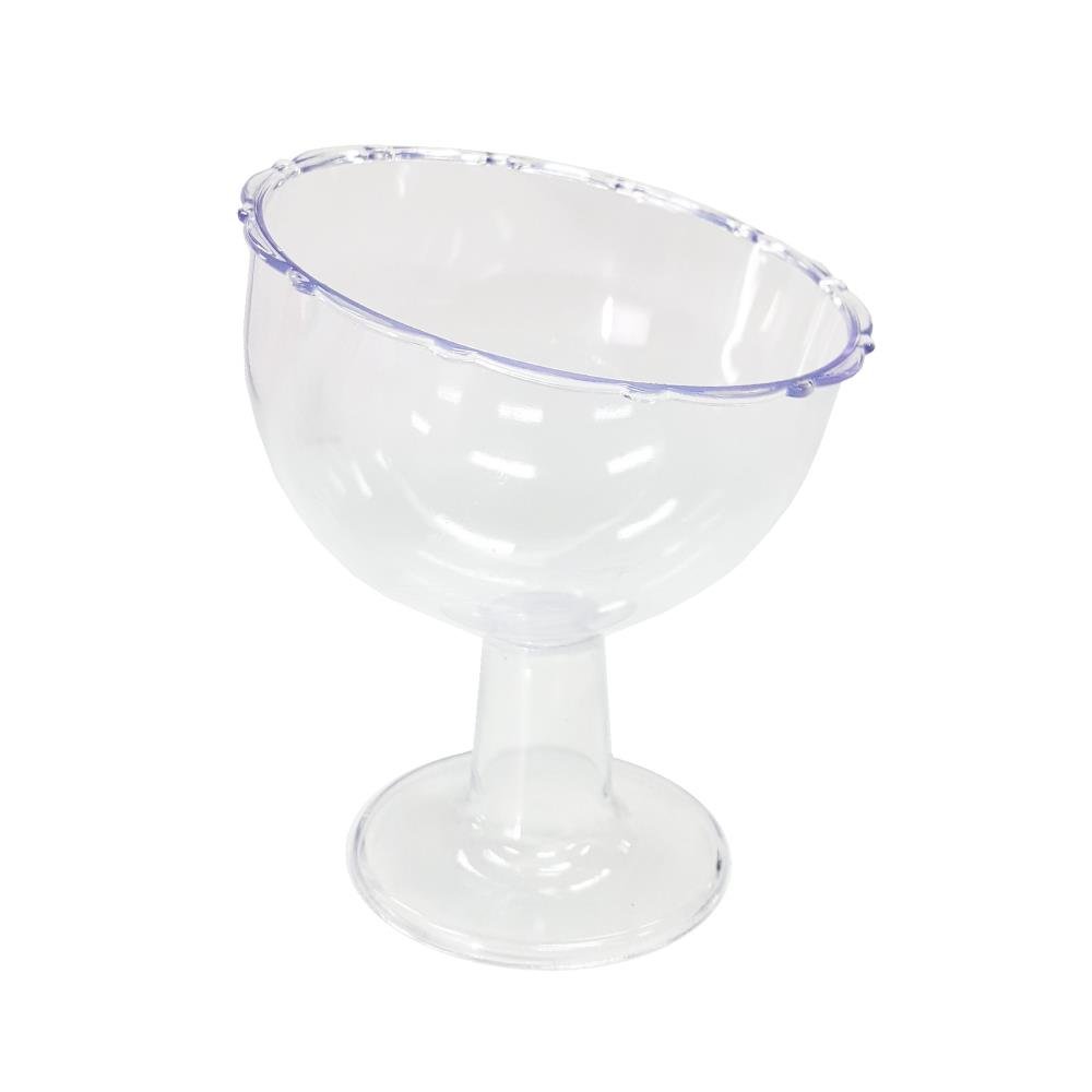 Taca Inclinada Pequena 420 Ml - Transparente