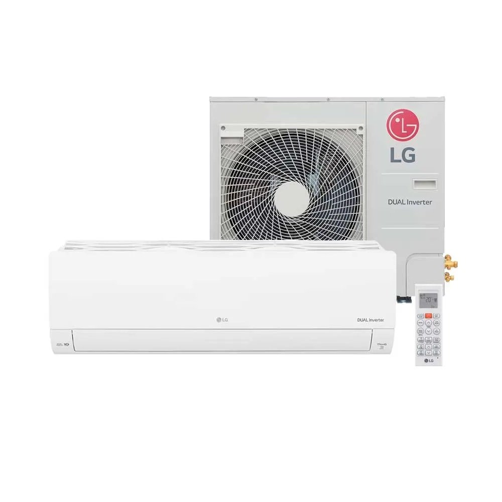 Kit Ar Condicionado Inverter 36000 Btus LG Dual Voice Quente e Frio 220V