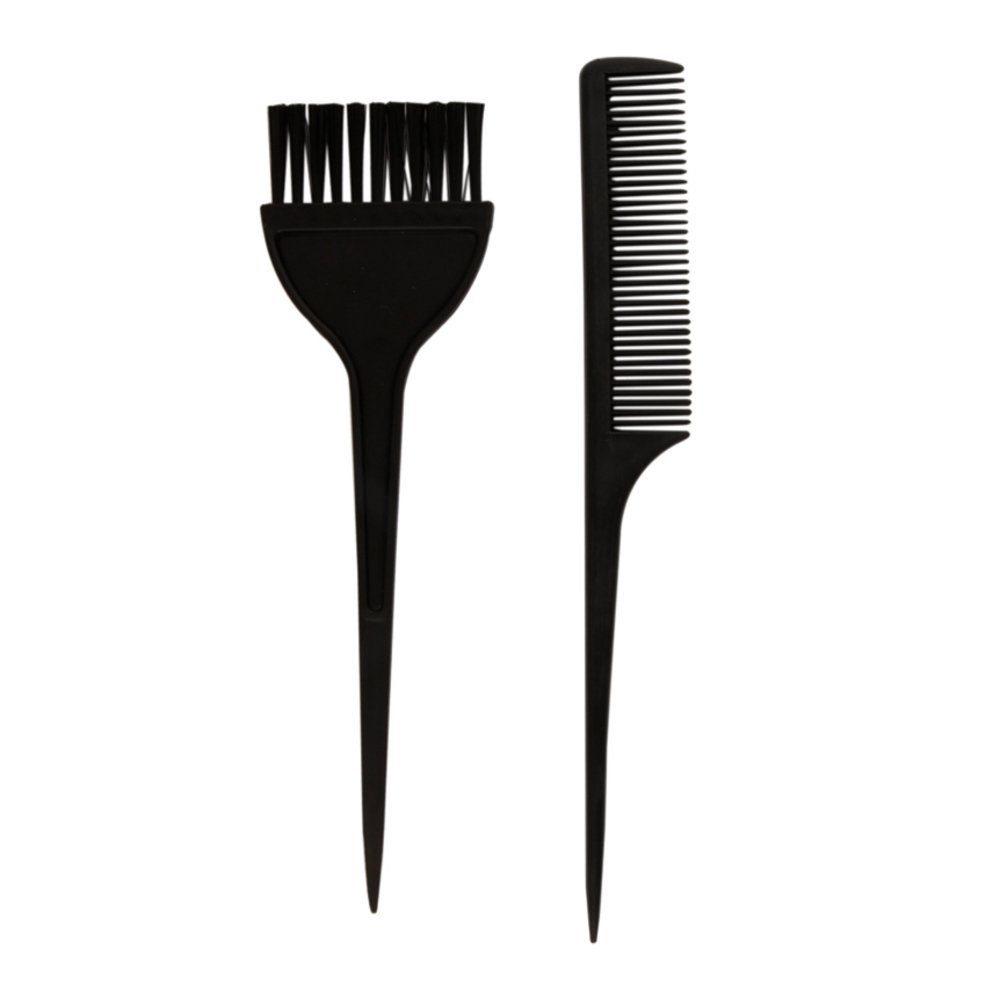 Kit Tintura 2 Peças Pincel Pente - Western