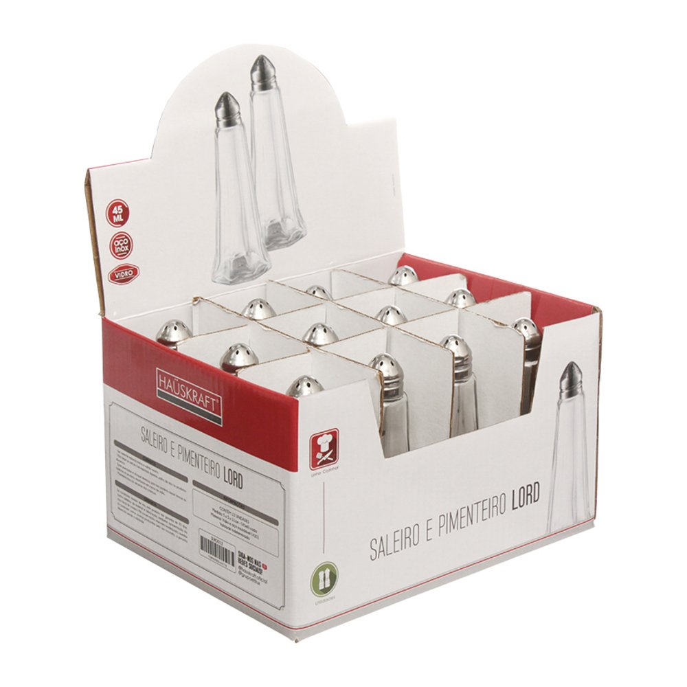 Saleiro E Pimenteiro Lord 45ML - Hauskraft