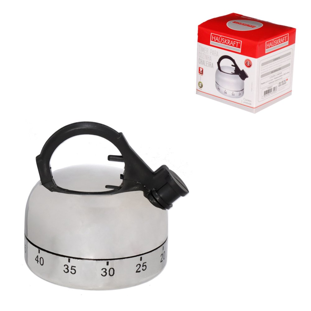 Timer Cozinha Chaleira - Hauskraft