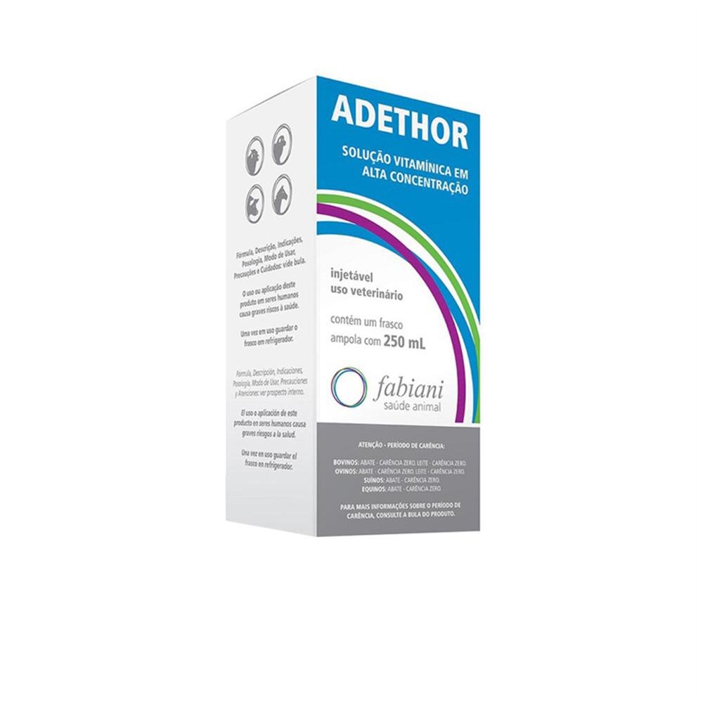 Adethor Injetavel Vitaminico 250Ml Tortuga